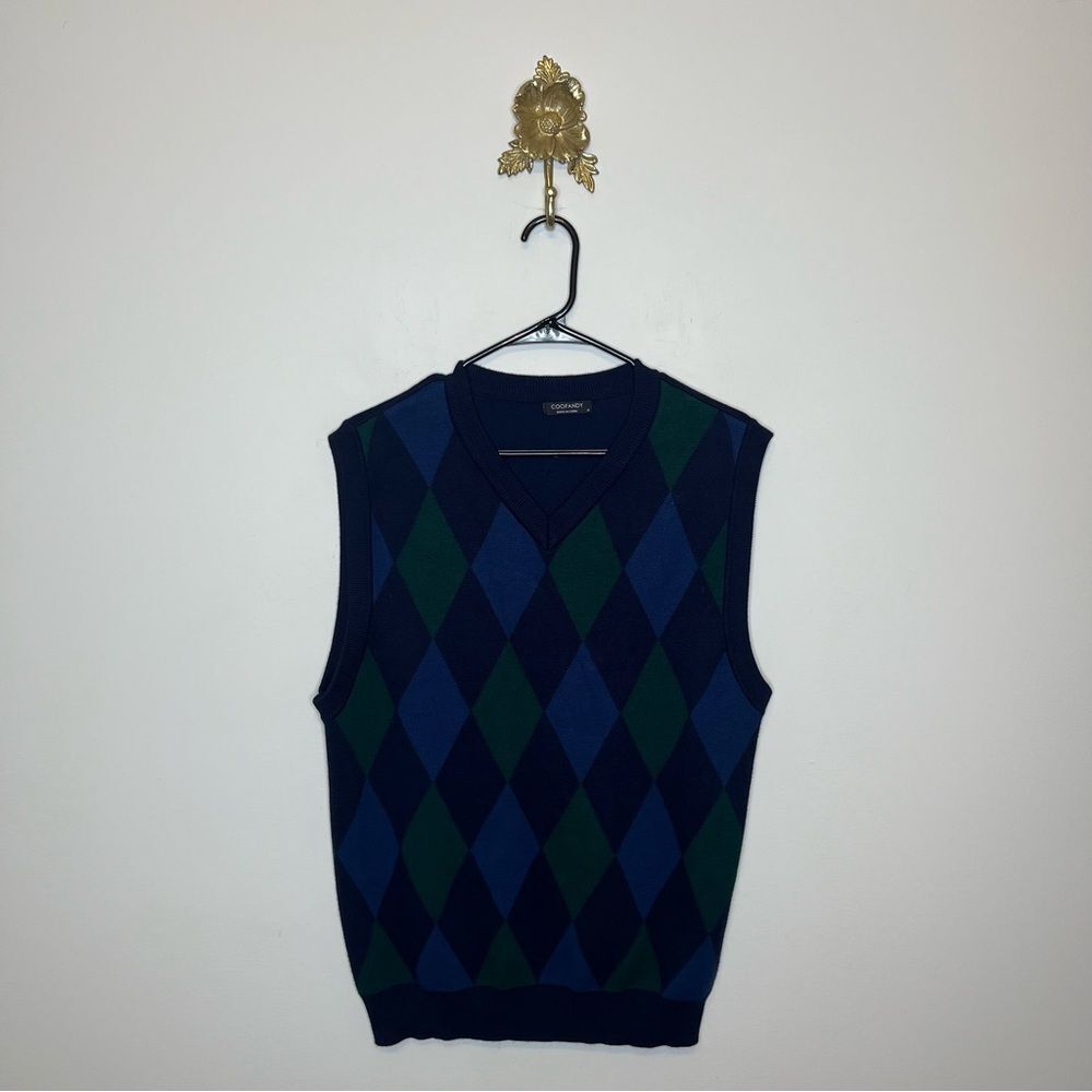 Coofandy Arygle Sweater Vest M